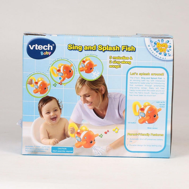 Vtech Sing & Splash Fish, Bath Toy for 6 Month Olds +