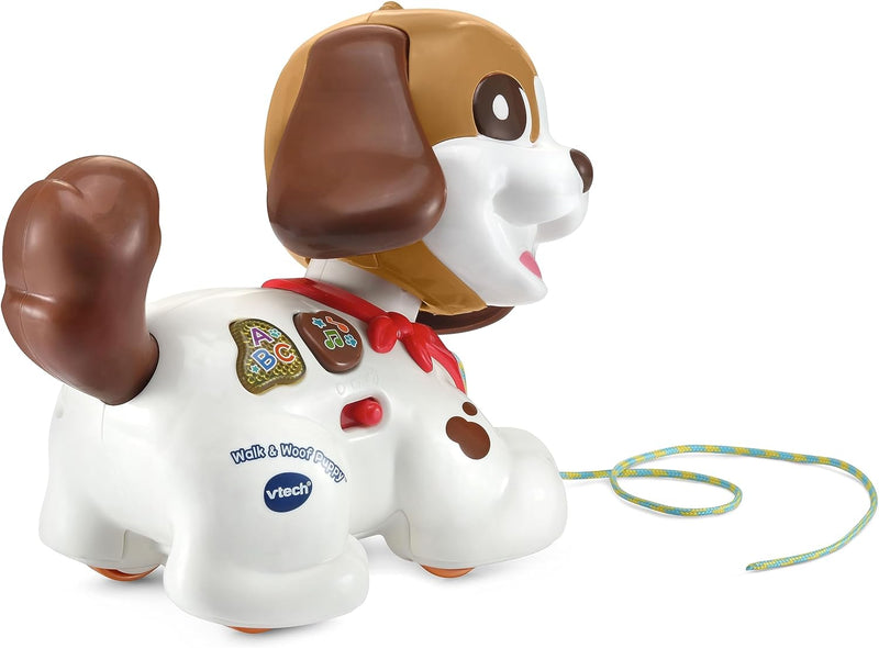 Vtech Baby Walk & Woof Puppy Pull-Along Baby Toy Dog 