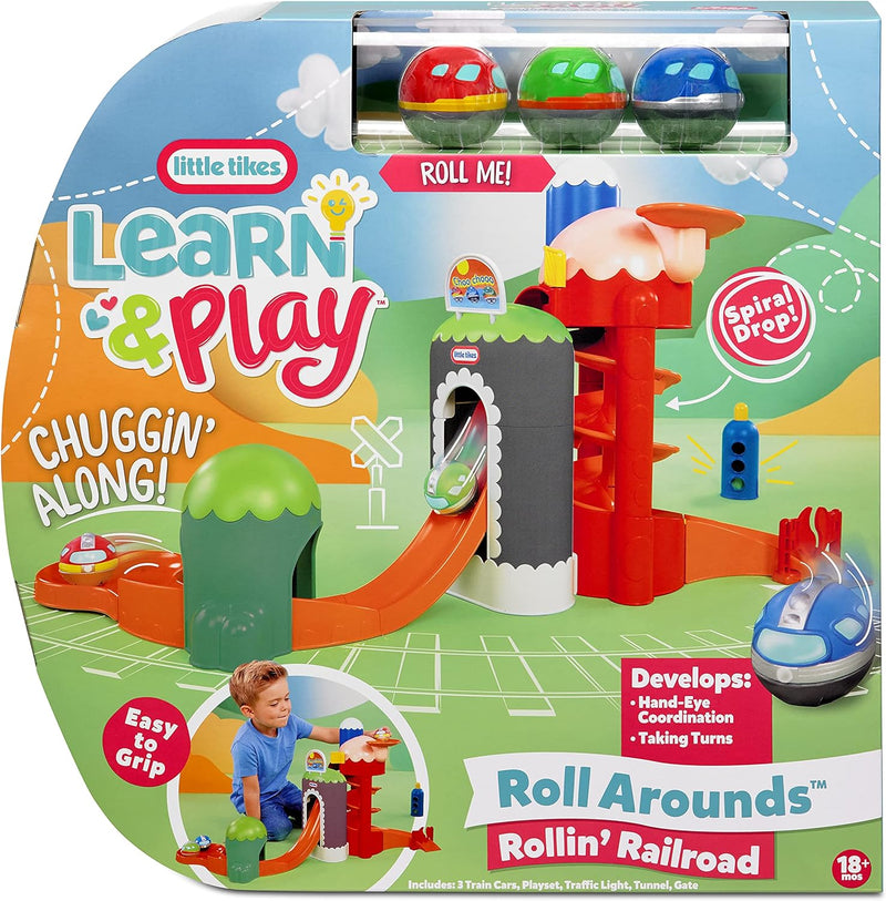 Little Tikes Learn & Play Roll Arounds Rollin' Railroad