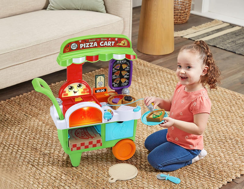 Leapfrog Build a Slice Pizza Cart Playset