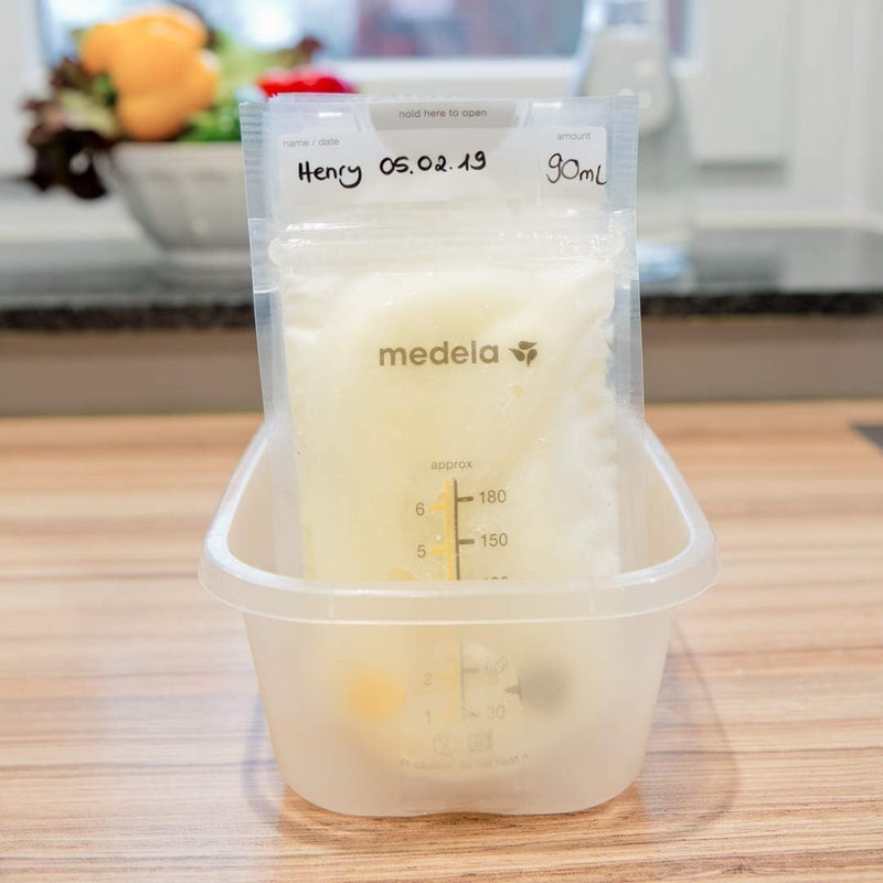 Medela Set of 180 Ml Breast Milk Storage Bags 