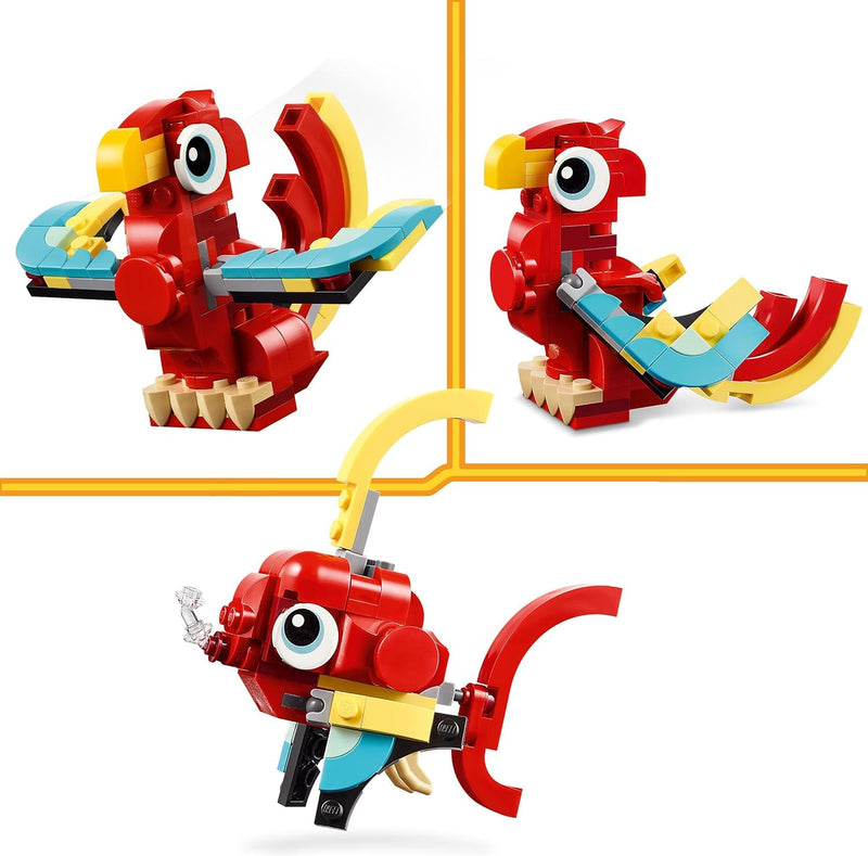 Lego Creator 31145 3In1 Red Dragon 