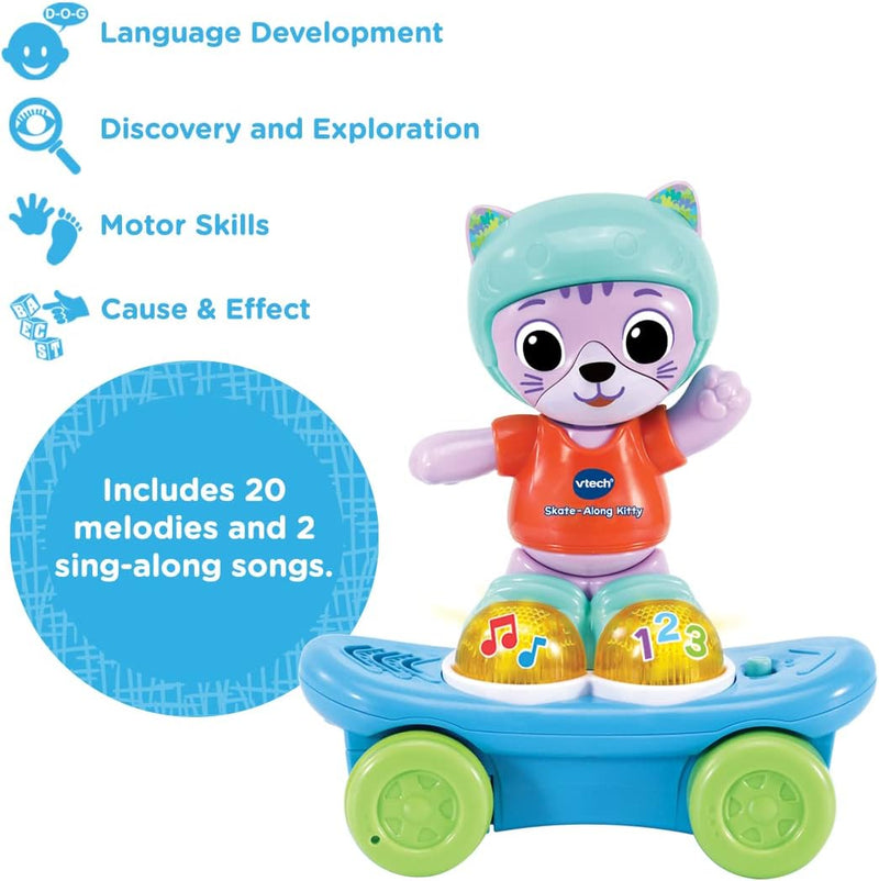 Vtech Baby Skate-Along Kitty Interactive Baby Toy 