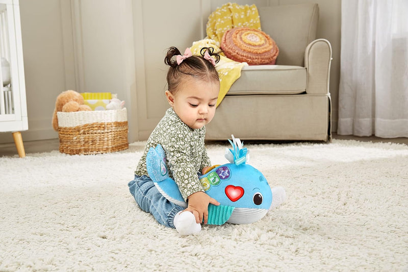 Vtech Baby Snuggly Sounds Whale Sensory Toy with Lights Sounds & Music