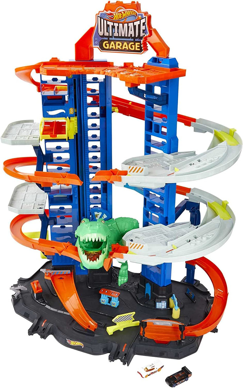 Hot Wheels  City Ultimate Garage Playset with Multi-Level Racetrack