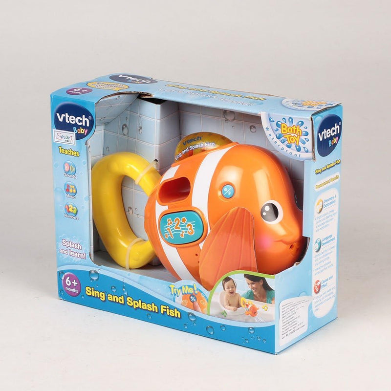 Vtech Sing & Splash Fish, Bath Toy for 6 Month Olds +