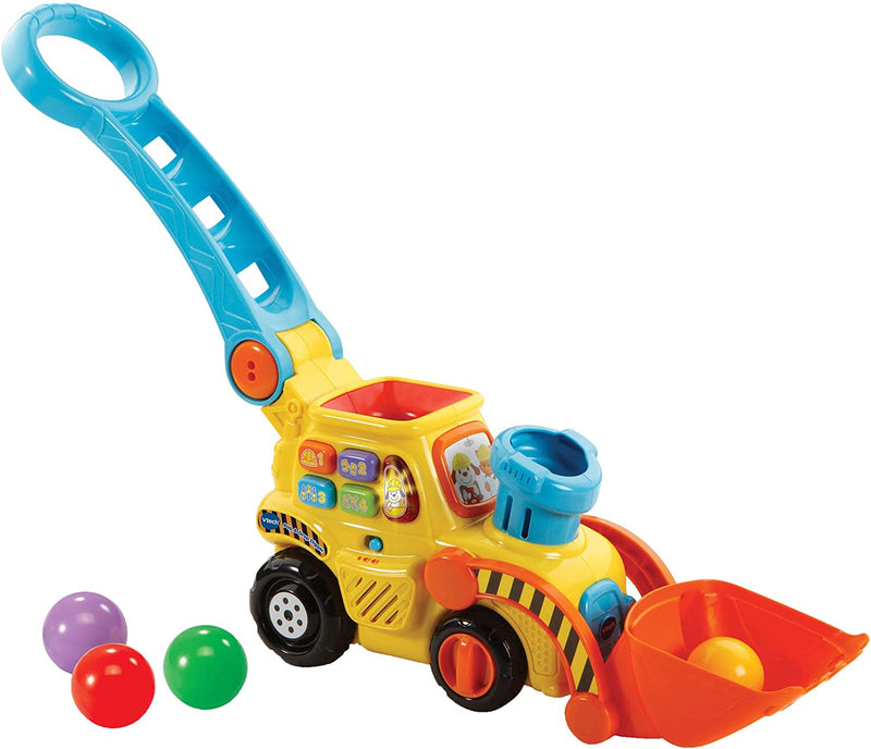 Vtech POP and Drop Digger Educational Push along Digger for Toddler