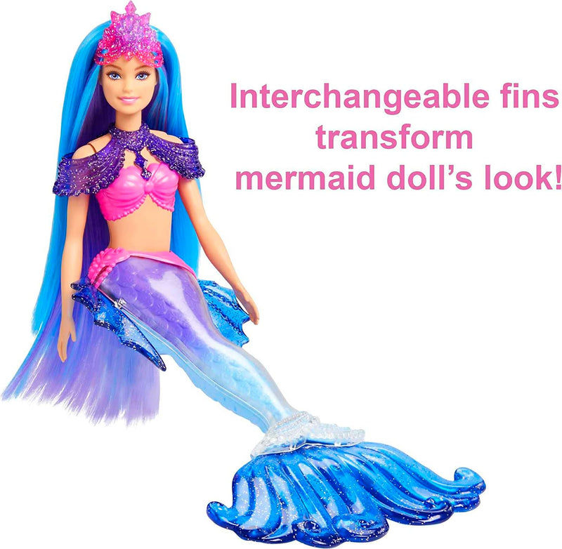 Barbie Mermaid  'Malibu' Doll with Seahorse Pet and Accessories