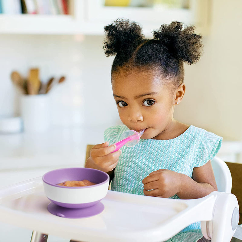 Munchkin Stay Put Bowls with Suction Cup, Pack of 3 Blue/Green/Purple