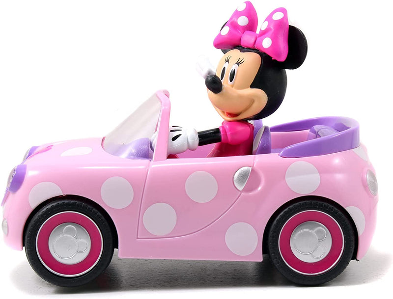  Disney Minnie Mouse Remote Control Roadster in Pink 1:24