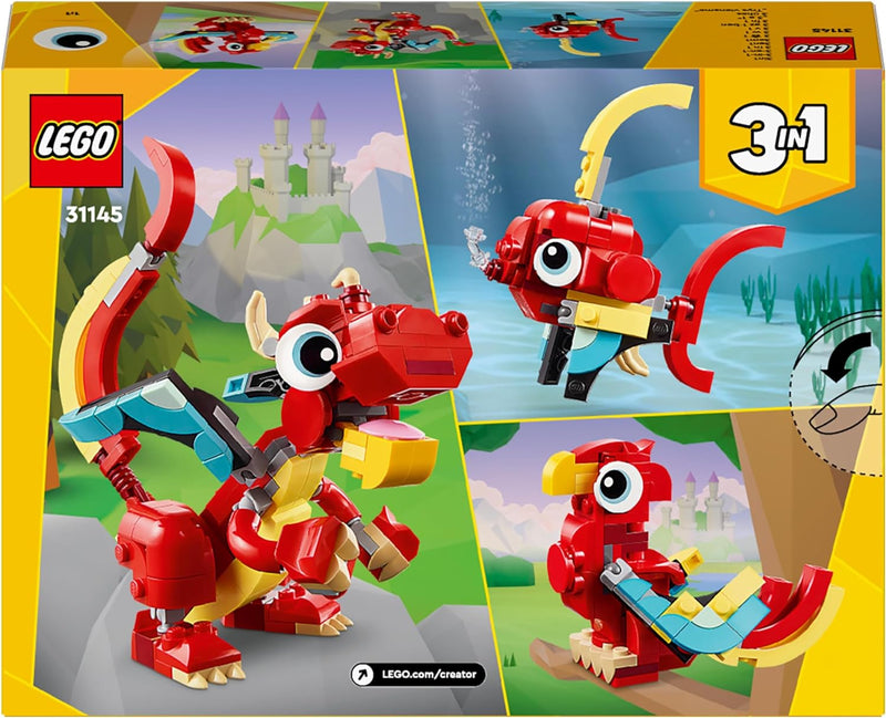 Lego Creator 31145 3In1 Red Dragon 