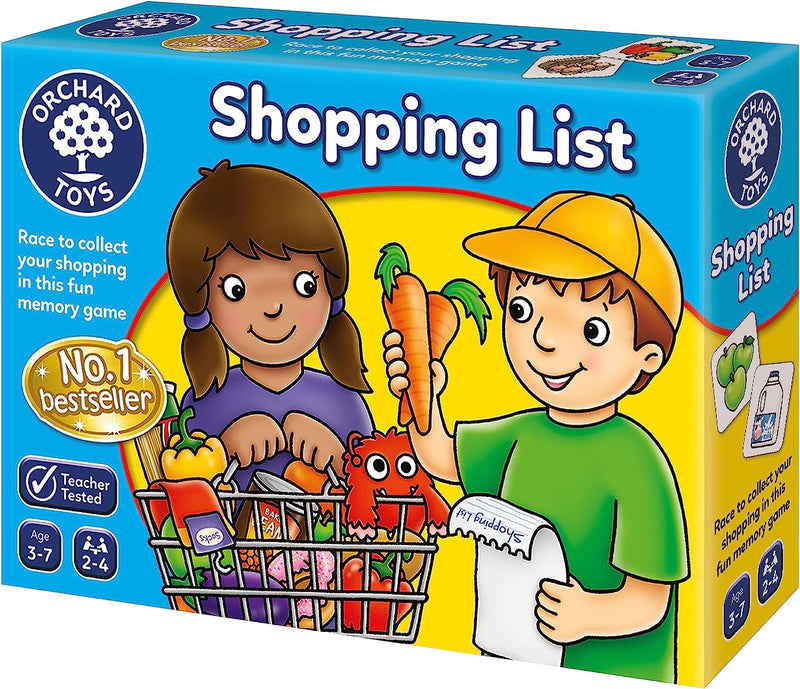 Shopping List Game Educational Matching & Memory Game