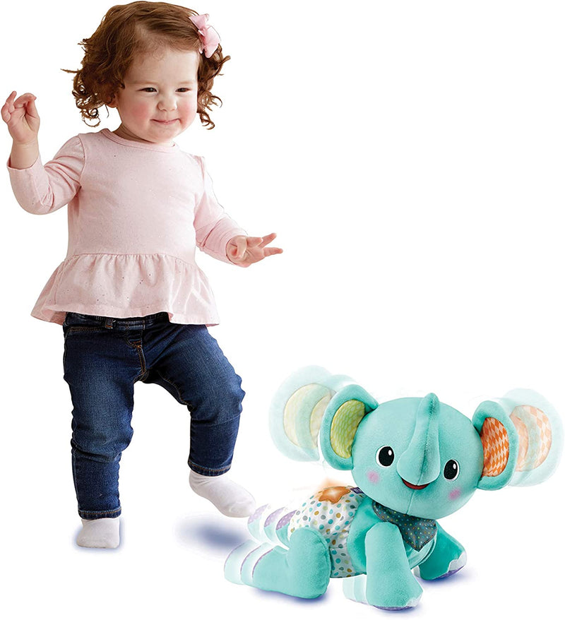 Vtech Crawl with Me Elephant Baby Music Toy for Sensory Play