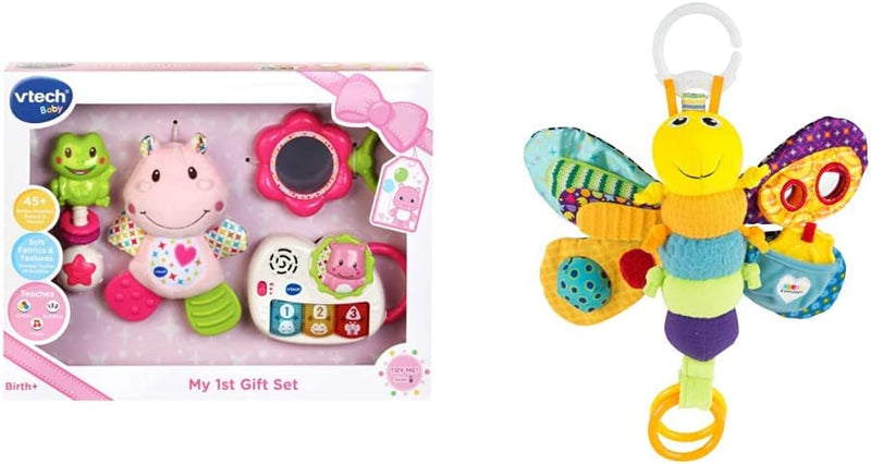 Vtech My First Gift Set New Baby Gifts Including Hippo Animal Plush, Baby Teether