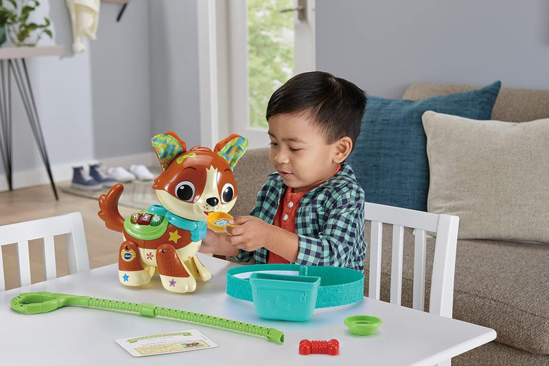 Vtech Let's Go Action Pup Interactive Pretend Play Puppy with Colours & Numbers 