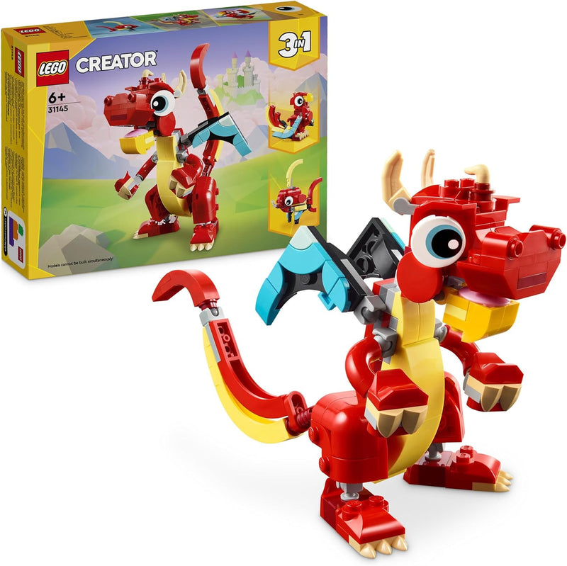 Lego Creator 31145 3In1 Red Dragon 