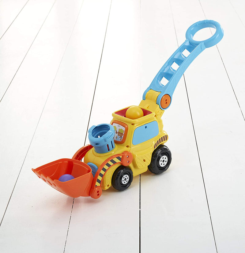 Vtech POP and Drop Digger Educational Push along Digger for Toddler