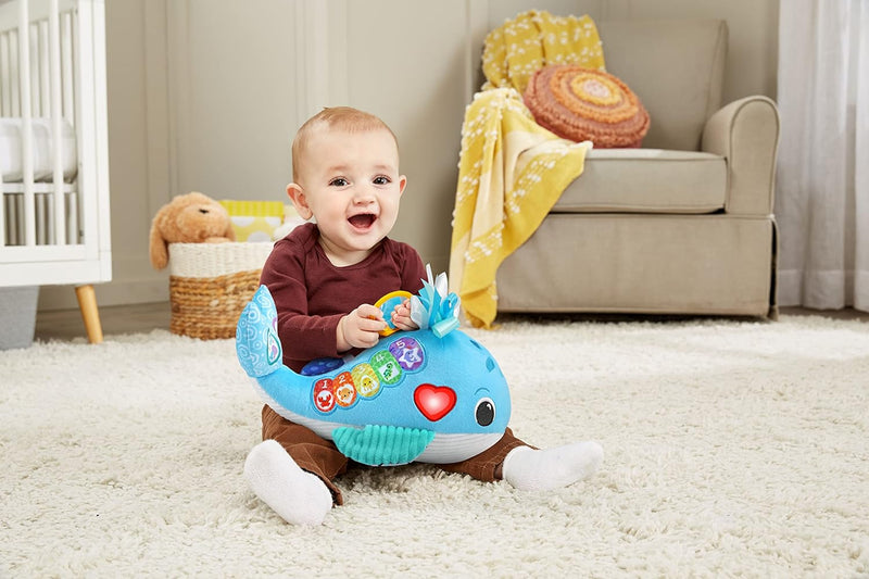 Vtech Baby Snuggly Sounds Whale Sensory Toy with Lights Sounds & Music