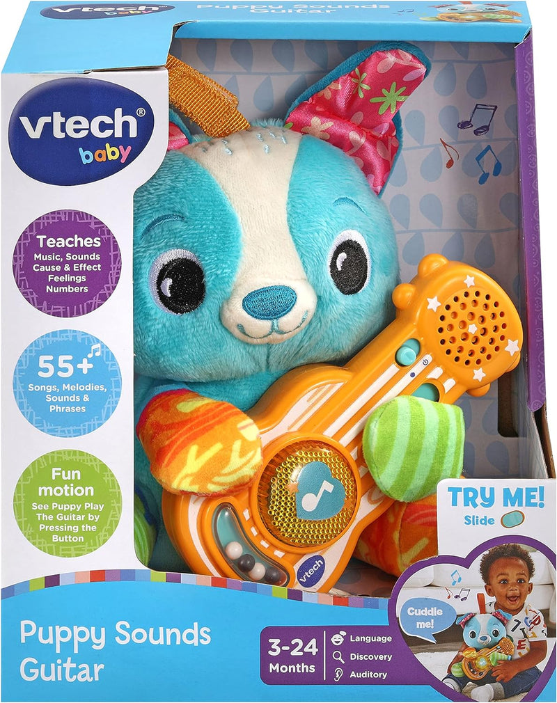 Vtech Baby Puppy Sounds Guitar Interactive Musical Toy