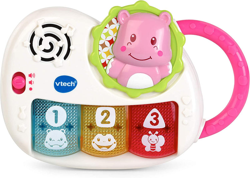 Vtech My First Gift Set New Baby Gifts Including Hippo Animal Plush, Baby Teether