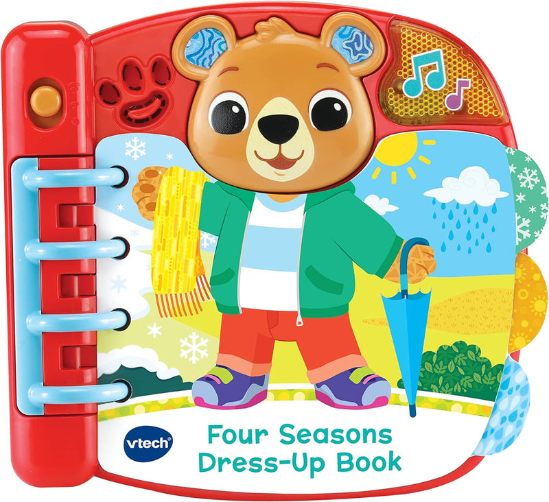 Vtech Baby Four Seasons Dress-Up Book Interactive Baby Book with Songs