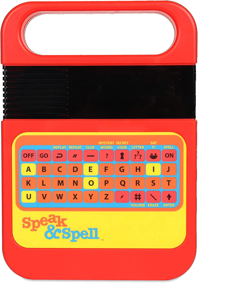 Retro Speak & Spell Electronic Game  Classic Retro Interactive Toy