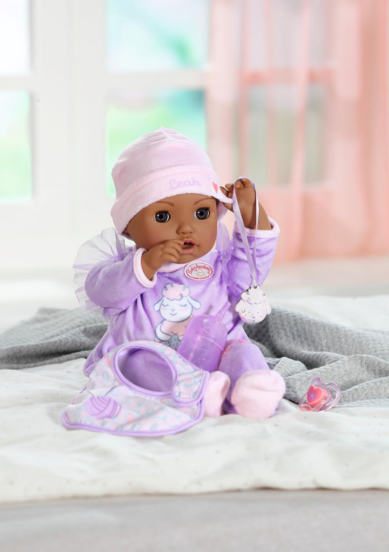 Baby Annabell Active Leah - 43Cm Doll with Soft Cuddly Body 