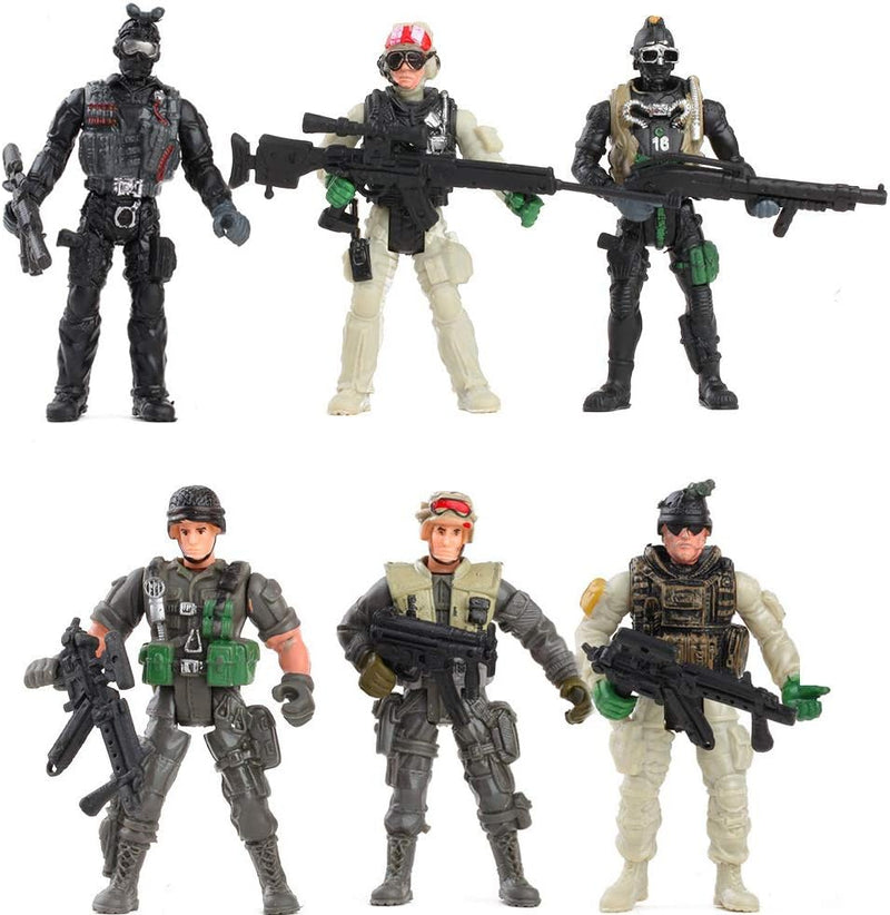 Special Forces Army Men Combat SWAT Soldier Action Figures 