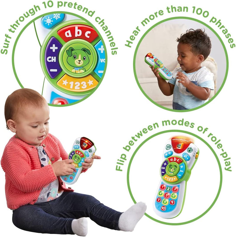 Leapfrog Scout's Learning Lights Remote Musical Baby Toy with Lights and Sounds