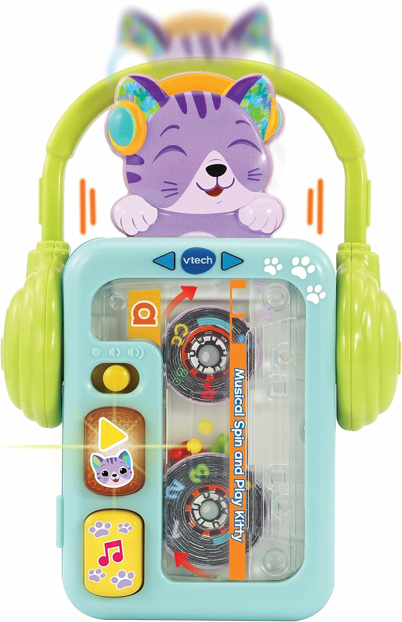 Vtech Baby Musical Spin and Play Kitty Musical Interactive Toy