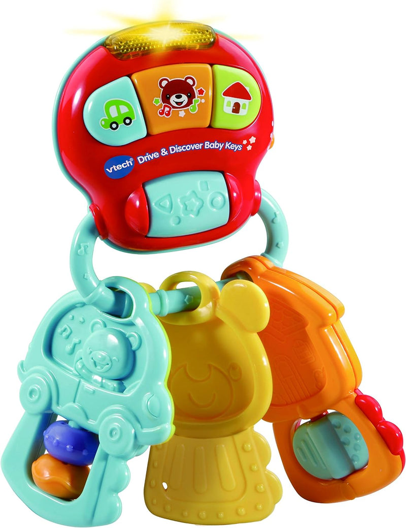 Vtech Drive & Discover Keys Rattle Toy with Sounds and Phrases