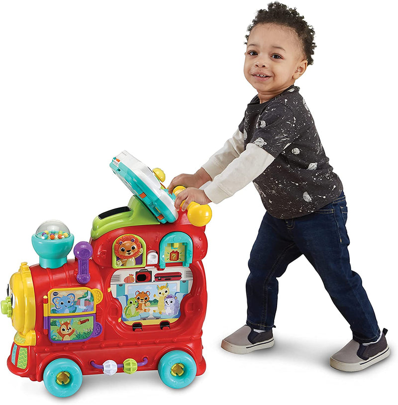 Vtech Baby 4-In-1 Alphabet Train Baby Walker with Lights and Sounds