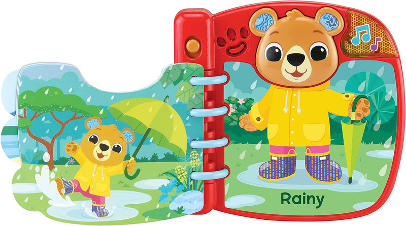 Vtech Baby Four Seasons Dress-Up Book Interactive Baby Book with Songs