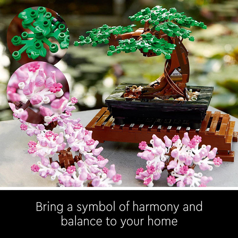 Lego10281 Icons Bonsai Tree Set for Adults