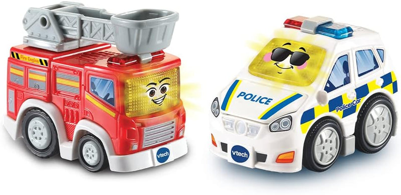 Vtech Toot-Toot Drivers 3 Car Pack with Fire Engine, Police Car and Racer 