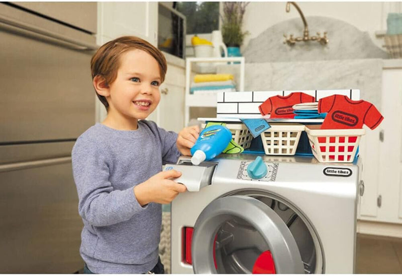 Little Tikes First Washer-Dryer -Interactive & Realistic with Sounds 