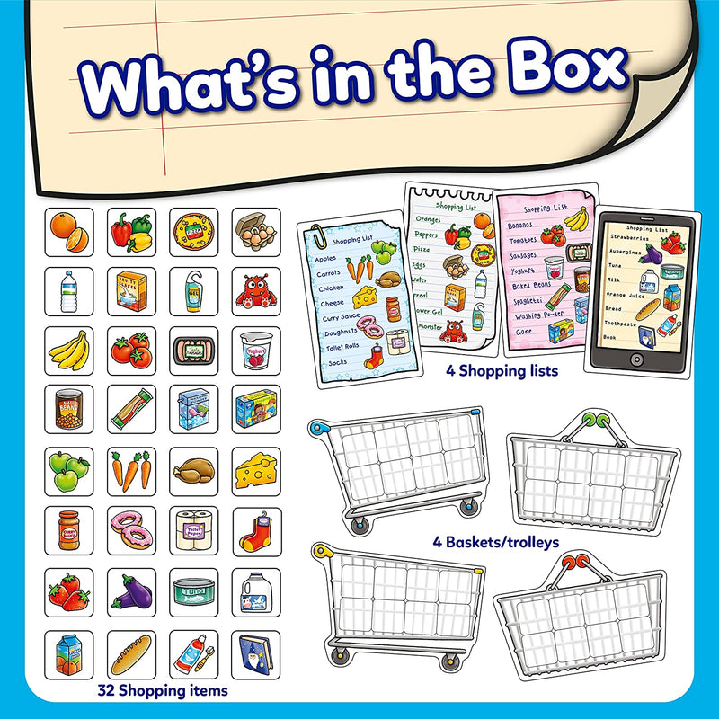 Shopping List Game Educational Matching & Memory Game