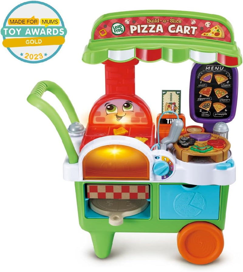 Leapfrog Build a Slice Pizza Cart Playset