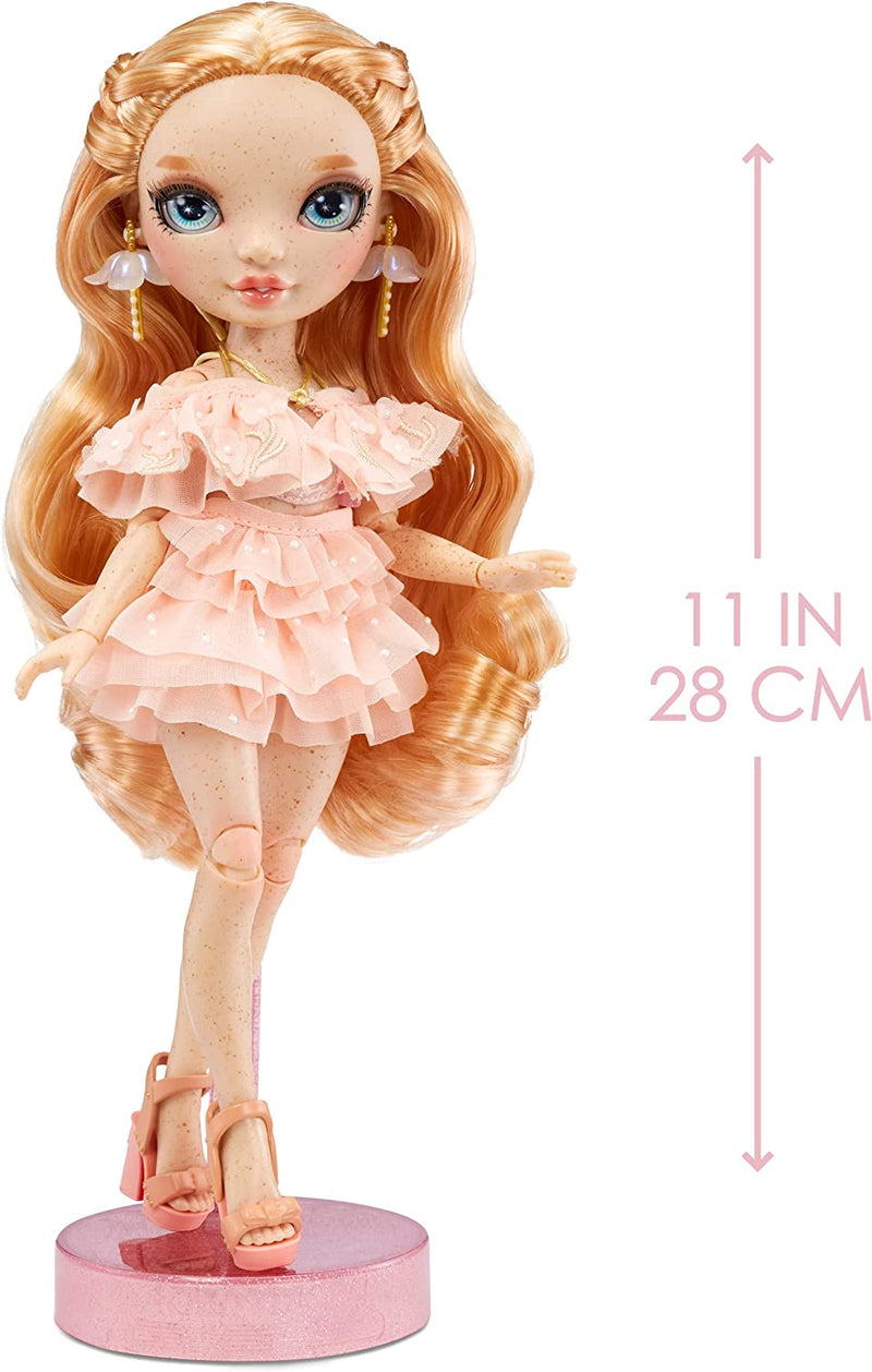 Rainbow High Fashion Doll – VICTORIA WHITMAN - Light Pink Doll with Freckels 