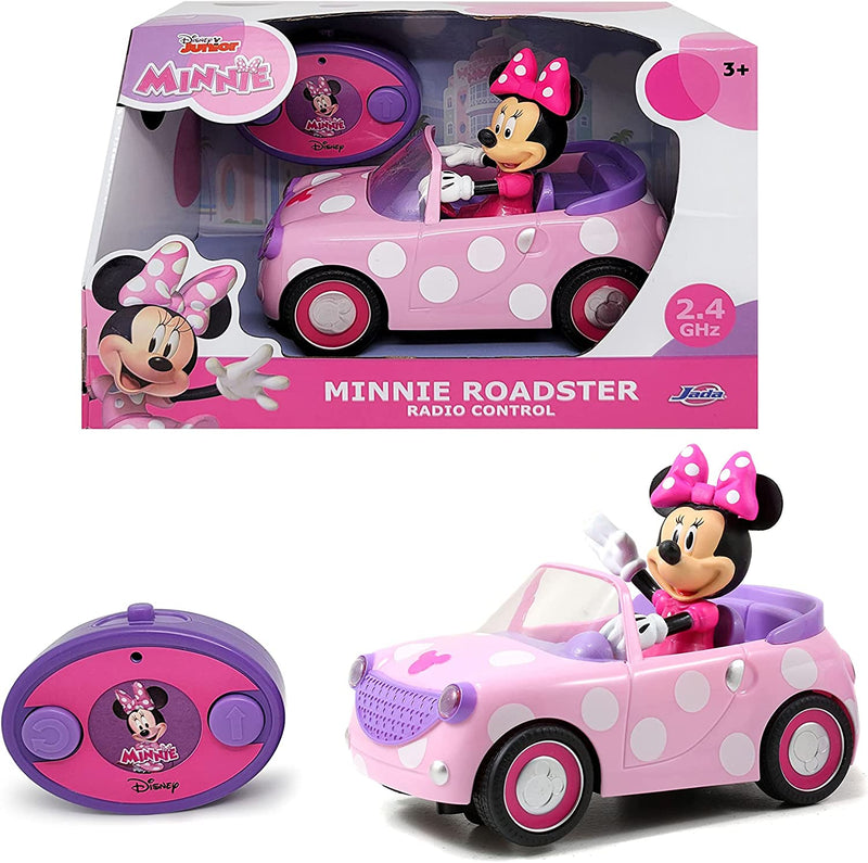  Disney Minnie Mouse Remote Control Roadster in Pink 1:24