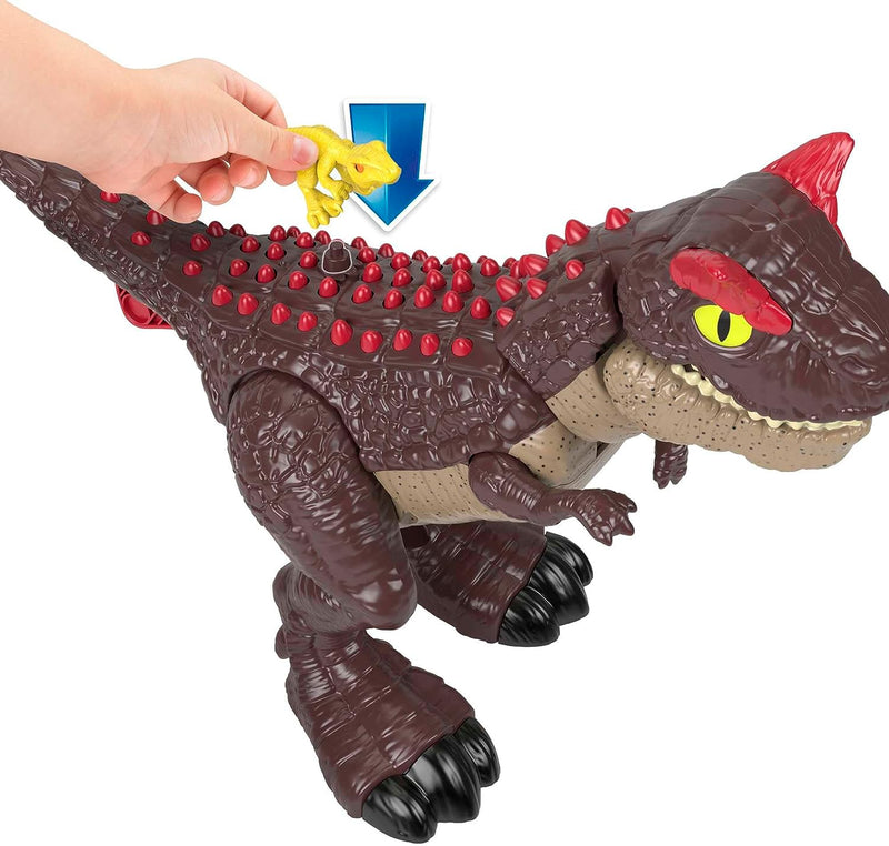 Imaginext Jurassic World Dinosaur Toy Spike Strike Carnotaurus