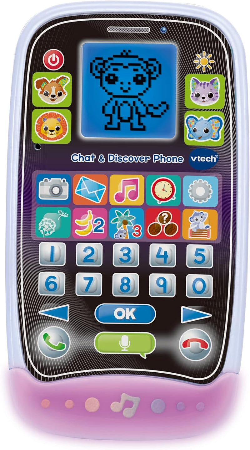 Vtech Chat & Discover Phone Educational Toy Phone 