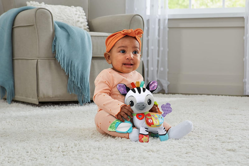 Vtech Baby On-The-Go Soft Zebra Sensory Toy 