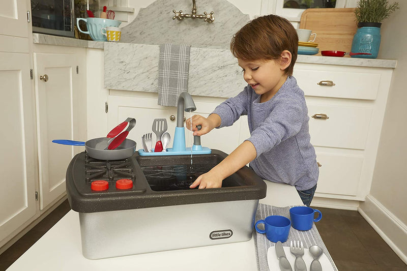 Little Tikes First Sink & Stove - Interactive & Realistic with Sounds