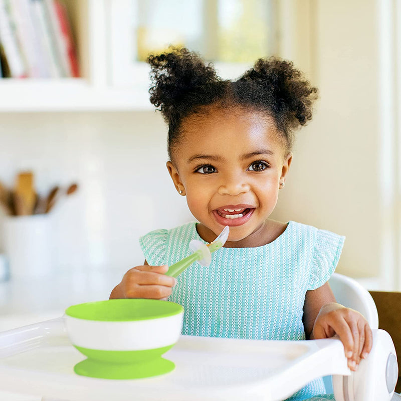 Munchkin Stay Put Bowls with Suction Cup, Pack of 3 Blue/Green/Purple