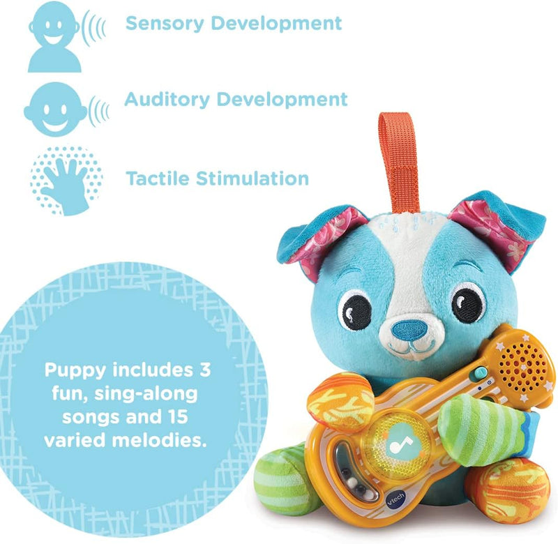 Vtech Baby Puppy Sounds Guitar Interactive Musical Toy