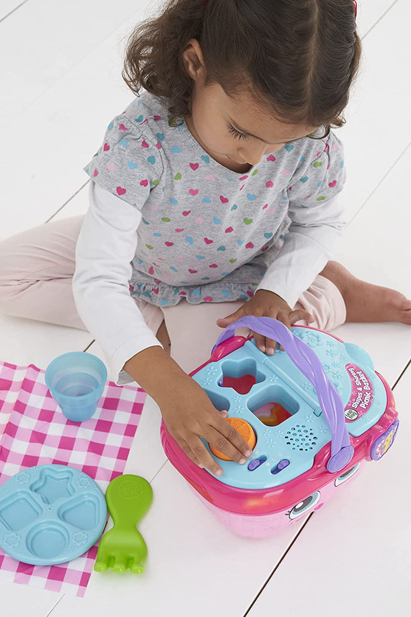 Leapfrog Shapes & Sharing Picnic Basket Baby Educational and Interactive Toy