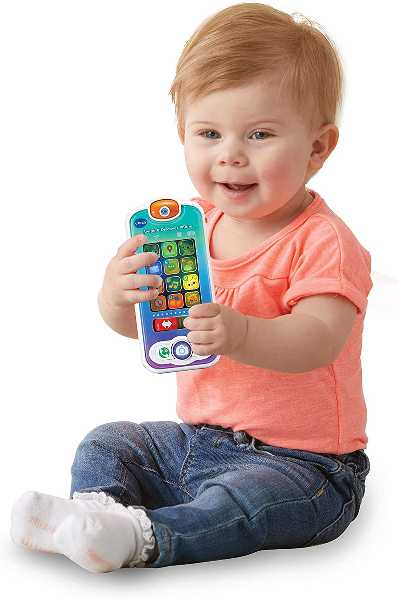 Vtech Swipe & Discover Phone Play Phone for Baby 