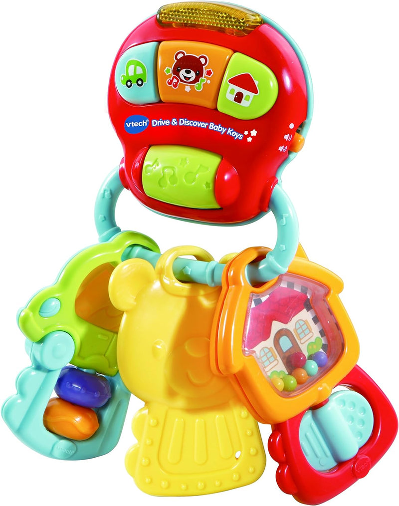 Vtech Drive & Discover Keys Rattle Toy with Sounds and Phrases